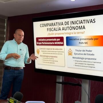 “De autónoma sólo tiene el nombre”: Cuauhtémoc Estrada cuestiona propuesta del PAN para la Fiscalía General