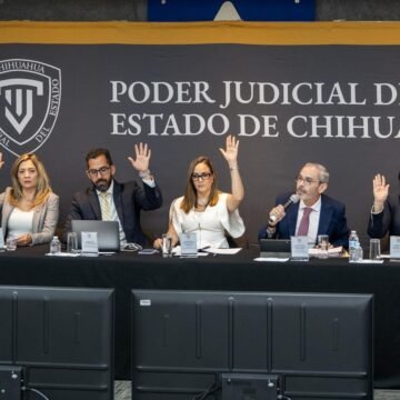 Hace historia el TSJ: sesiona Pleno por primera vez en Ciudad Juárez y aprueba Plan Estratégico a 10 años