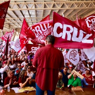 Militancia de Morena demuestra respaldo a Cruz Pérez Cuéllar en asamblea de la colonia La Montada