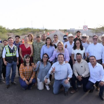 Maru Campos supervisa obras de infraestructura vial y conectividad en la región centro-sur