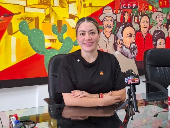 Tania Aguilar asegura que PT permanece como partido por décadas de lucha y no por coaliciones