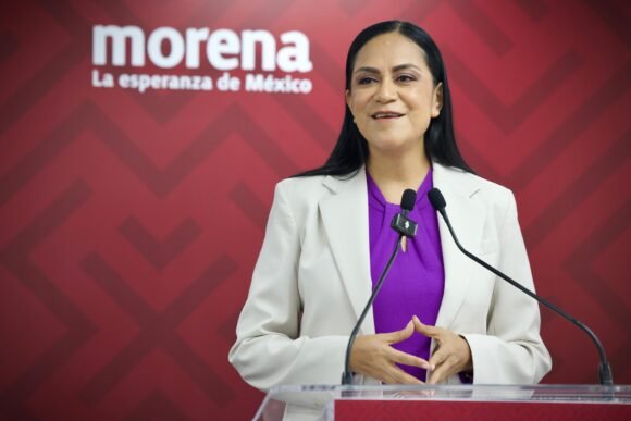 “Seguro no tenía cara para pararse acá después de las cosas que hace y dice”: Montiel sobre ausencia de Maru en informe de Sheinbaum