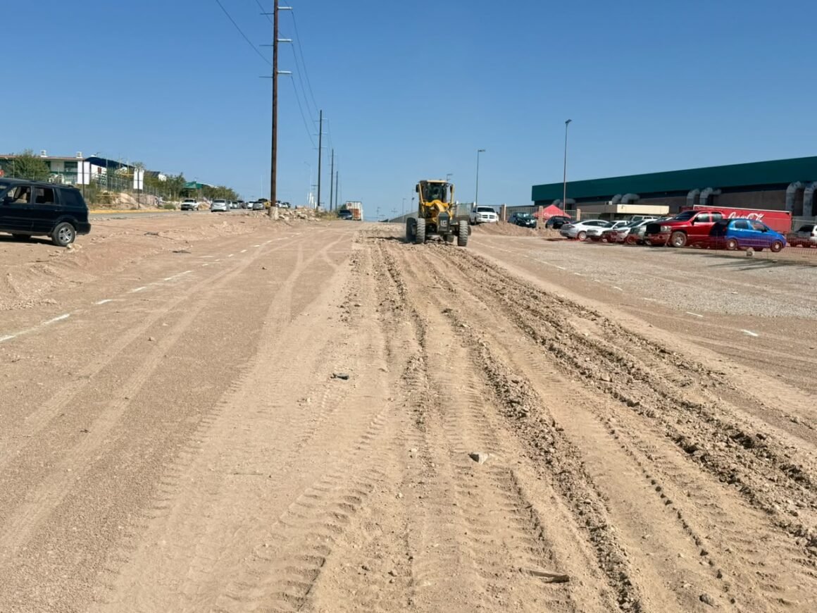 Prepara SCOP nueva ruta alterna para liberar la avenida Colón al norte de Chihuahua