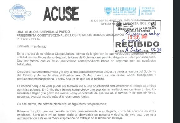 Screenshot Pide Maru a Sheinbaum acudir a Mesa de Seguridad, aunque ella no siempre asiste