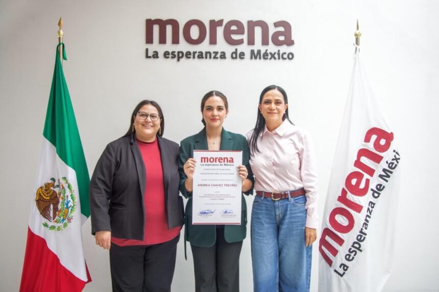 IMG-20261005-WA0000 Oficial: Andrea Chávez será la coordinadora de Morena en Juárez