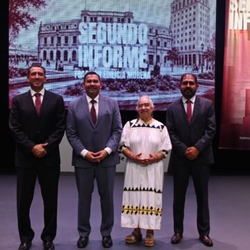 Realiza Hugo González su segundo informe y llama a la unidad de la Cuarta Transformación