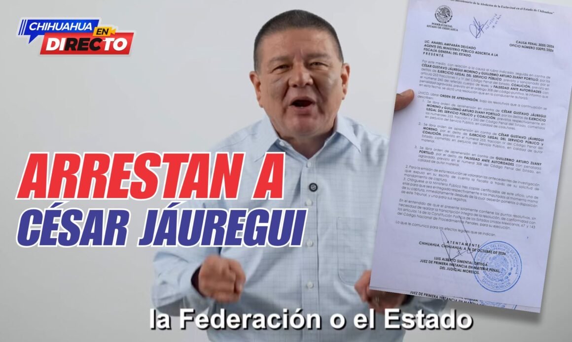 Detienen a Jáuregui por presuntos delitos de ejercicio ilegal del servicio público